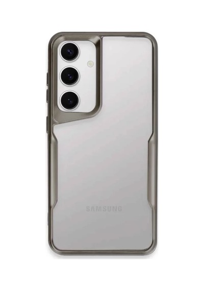 Newface Samsung Galaxy A25 5g Kılıf Boyi Silikon Kapak - Titan Gri
