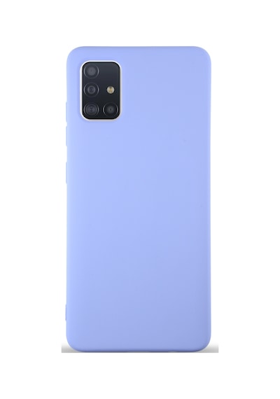 Samsung Galaxy Uyumlu A51 Kapak İçi Kadife Lansman Silikon Kılıf