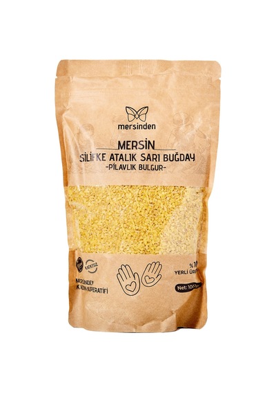 Mersinden Atalık Sarı Buğday Pilavlık Bulgur 1 Kg - 8 Adet Tarı