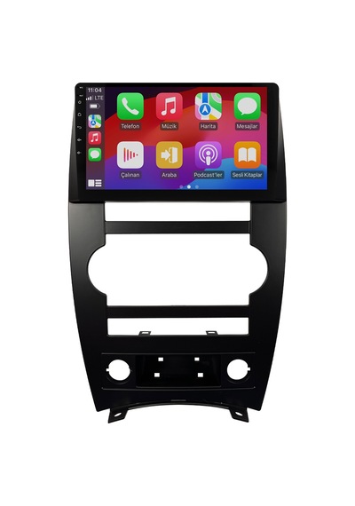 Jeep Comender Android Multimedya Sistemi 2007-2008 4gb Ram, 64gb Hafıza, Bluetooth, Carplay & Android Auto Kamera  9"