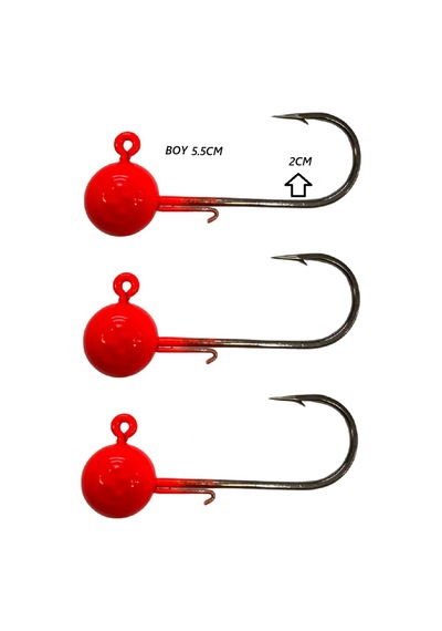 Powerex Uv Jig Head No:6/0 20gr. 3'lu Paket Zoka İğne Standart