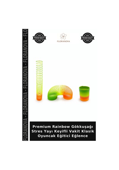Premium Rainbow Gökkuşağı Yayı Keyifli Vakit Klasik Oyuncak Eğitici Eğlence