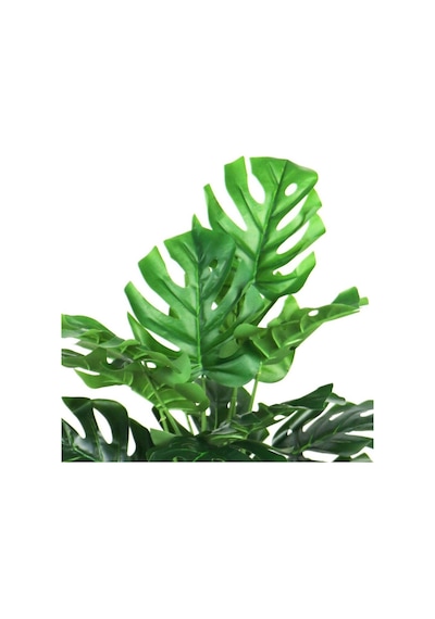 Yapay Çiçek Demet Monstera 18 Dal 70 Cm Salon Çiçeği Yapay Bitki