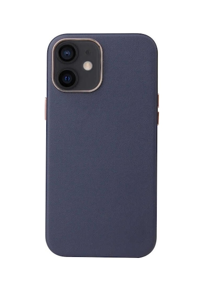 Apple Uyumlu iPhone 12 Pro Kılıf Eyzi Deri Kamera Çıkıntılı Kapak