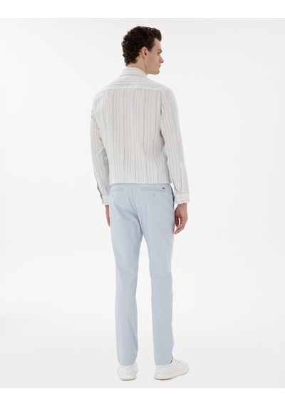 Pierre Cardin Erkek Açık Mavi Pantolon Kanvas-chino 50305450-vr003