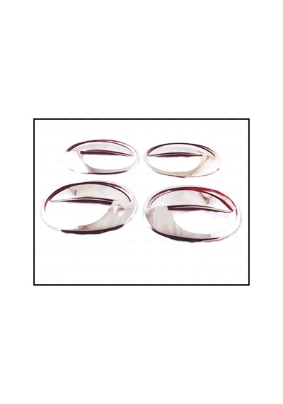 Opel Corsa C Krom Kapı Kolu Çerçeve 4 Kapı 2000-2007 P. Çelik
