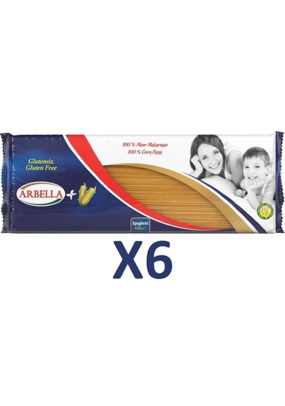 Glutensiz Spagetti 400g X 6 Adet