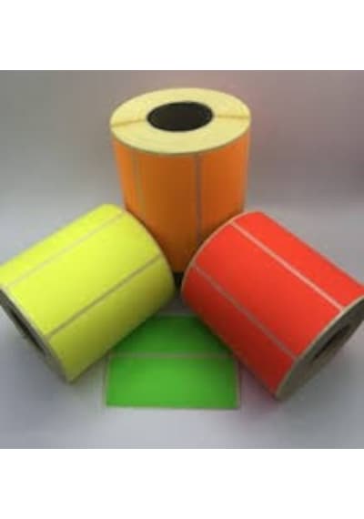 Eczane İlaç Tarif Etiketi Sarı Zemin Eko Termal  40 x 60 MM