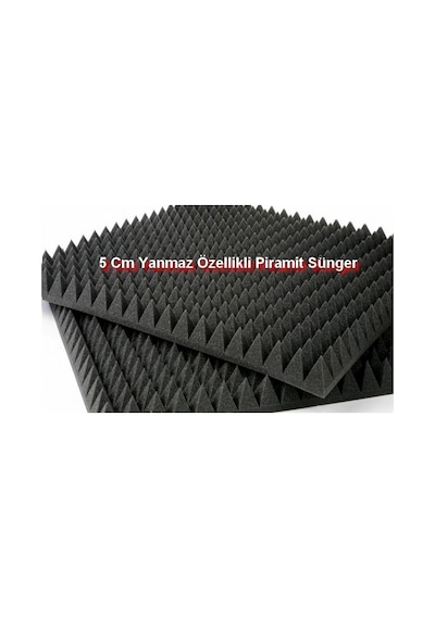 Yanmaz Piramit Sünger 5Cm