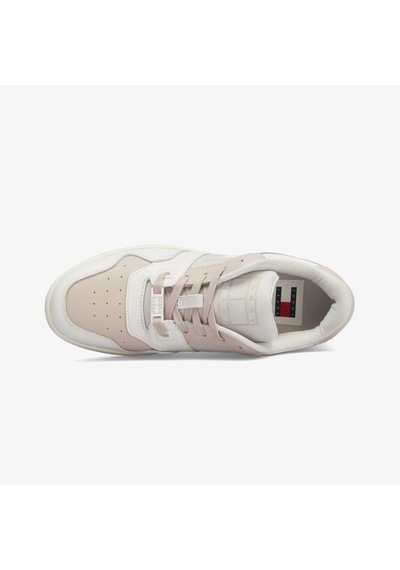 Tommy Hilfiger Tommy Jeans Retro Basket Tonal Kadın Gri Spor Ayakkabı