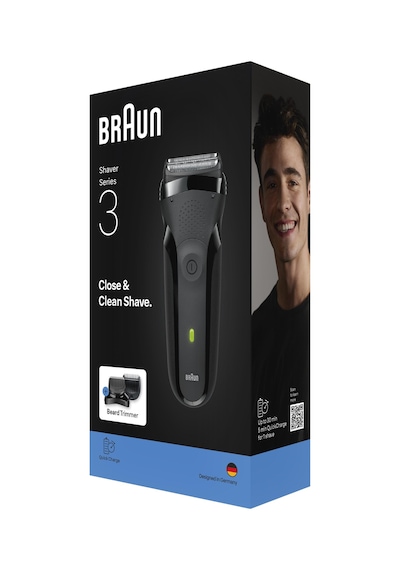 Braun Series 3 Shave & Style Sakal Şekillendirici Ve Tıraş Makinesi, Kuru, 300bt 1 Saat