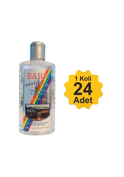 Sarp Protectant Deri - Vinil Koruyucu Lastik Parlatıcı Jel 200ml 1 Koli 24 Adet