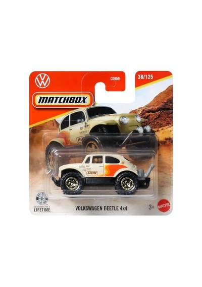 C0859 Matchbox 1:64 Tekli Arabalar Volkswagen Beetle 4x4 Jhp26
