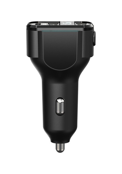 Hytech Hy-xcb50 Usb 5v 3.1a Led Ekran Usb Siyah 3 İn 1 Şarj Kablolu Bluetooth Fm Transmitter