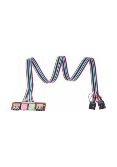 9 Pin Ön Panel Usb 2.0 3.5Mm Kulaklık Mikrofon Kablosu 4272P Bilg