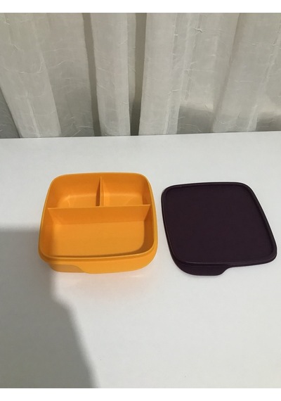Tupperware Bölmeli Beslenme Mor