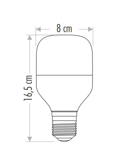 Cata - 25w Led Ampül Beyaz Işık 1 Adet