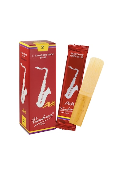 Vandoren Sr272r Java Kırmızı Kesim Tenor Saksafon Kamışları Güç 2 5'li Paket