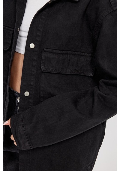 Özel Koleksiyon, Oversize Denim Ceket Un-3056 001