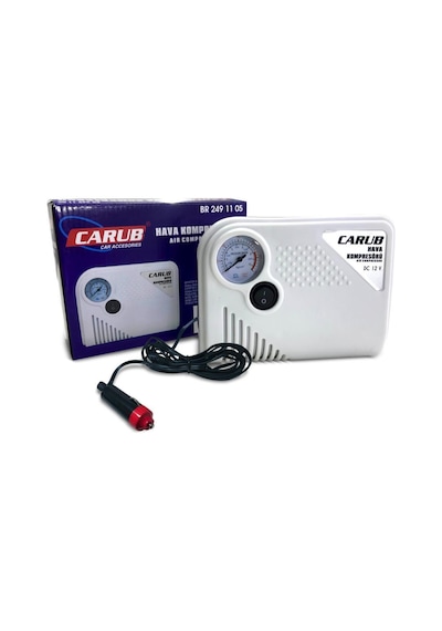 Carub 2491105 Mini Hava Kompresörü Taşınabilir 12 Volt 150 Psi