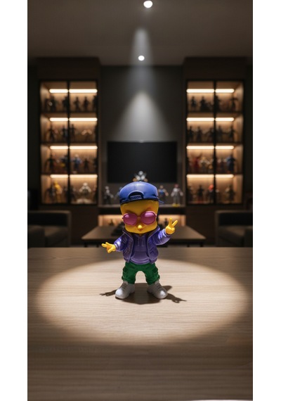 Looney Tunes Tweety Figürü - Hip-hop Serisi Özel Tasarım Koleksiyon Biblo / Figür