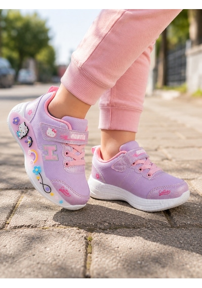 Mini Bonito Kız Erkek Çocuk Sneakers Spor Ayakkabı Desenli Tabanlı Modern Günlük Rahat Çocuk Ayakkabısı Lila Mini Bonito Kız Erkek Çocuk Sneakers Spor Ayakkabı Desenli Tabanlı Modern Günlük Rahat Çocuk Ayakkabısı Lila