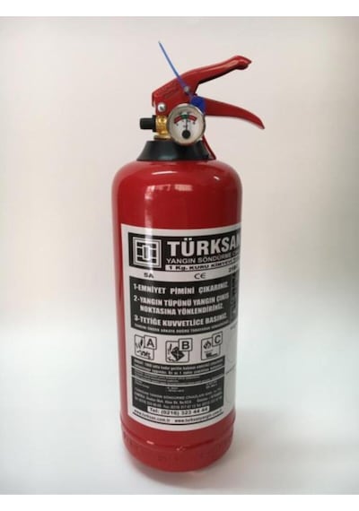 1.kg Abc Tozlu Yangın Söndürme Cihazı