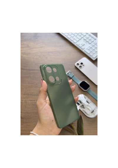 Redmi Note 13 Pro 4g Uyumlu Süper İnce Mat Ultra Thin Silikon Kılıf Lacivert