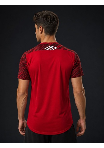 Umbro Plus Training Erkek Kırmızı Antrenman Spor Tişörtü Tf0437