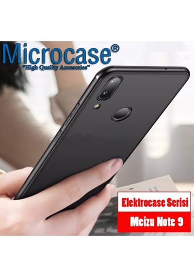 Microcase Meizu Note 9 Elektrocase Seri Silikon Kilif + Cam (Seç) 348197671