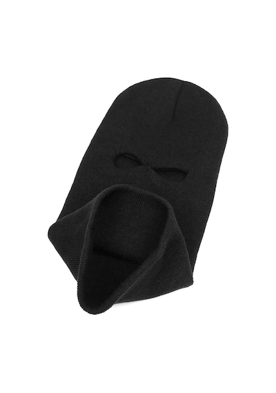 Axe Sportswear Unisex Siyah Kışlık 3 Gözlü Bere Olabilen Kar Maskesi Balaclava