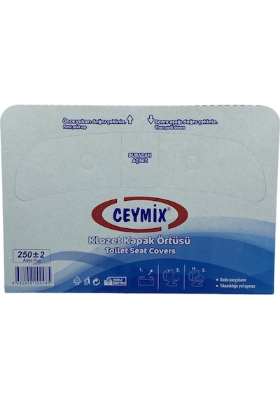 Ceymix Klozet Kapak Örtüsü 250'li