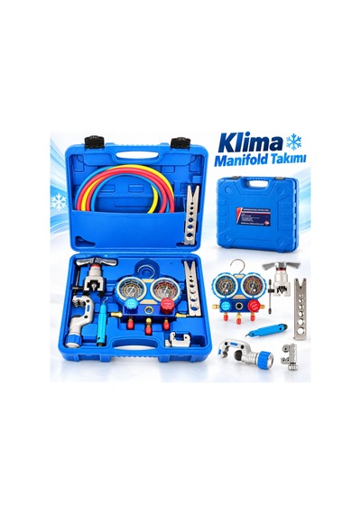 Ct-8a Klima & Soğutma Servis Takım Seti Lacivert