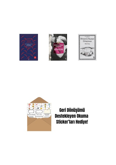 Kuyruklu Yıldız Altında Bir İzdivaç + Şıpsevdi Günümüz Türkçesiyle + Billur Kalp + Okuma Sticker'ları