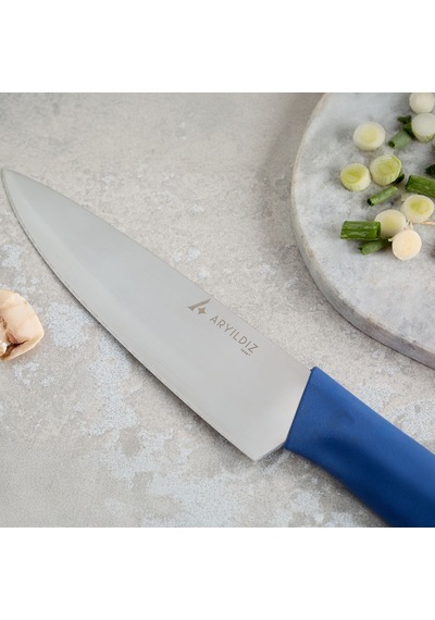 Aryıldız Primo Şef Bıçağı İndigo 19 Cm Renkli