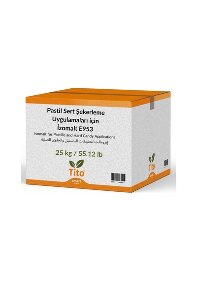 Pastil/sert Şekerleme Uygulamaları İçin İzomalt E953 25 Kg