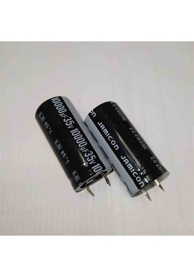 10000mf 35v 22x45 Jamıcon Elko Kondansatör 6 Adet