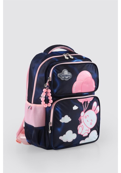 Ççs 51925 Okul Çantası Lacivert - Pembe