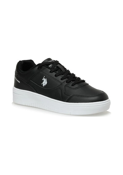 U.S. Polo Assn. Lee Wmn 3fx Kadın Sneaker Spor Ayakkabı-siyah Siyah