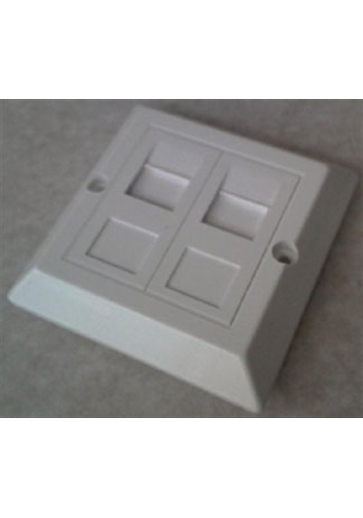 80x80 Priz Çerçevesi Face Plate 2& 039 Li-18182