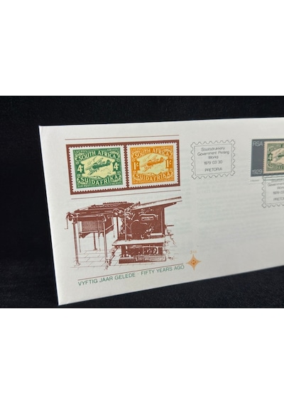 1979 South Africa Güney Afrika İlk Uçak Postası Air Mail Temalı İlk Gün Zarfı Fdc  Teşhir Ürün