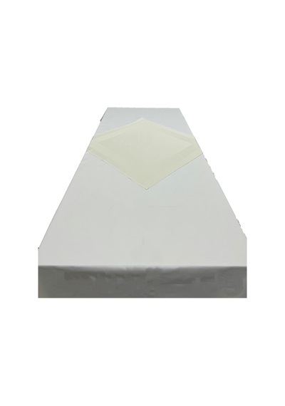 Krem 80cmx80cm Ve 130cmx280cm Çift Kat Pamuklu Atlas Kenarlı Masa