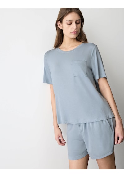 Marks & Spencer Autograph Pijama Altı T37001055A Açık Mavi