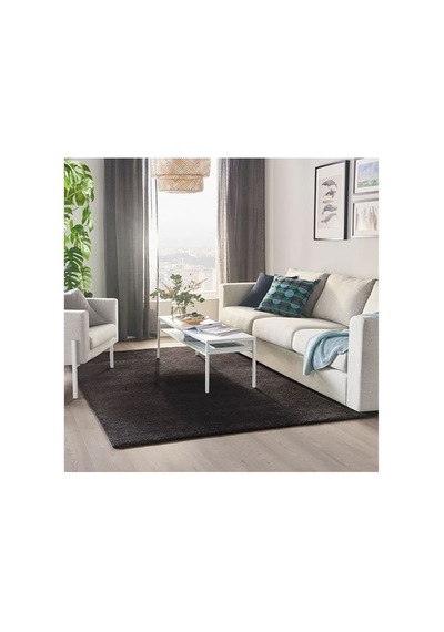 Ikea Stoense Halı 170 X 240 Cm Koyu Gri