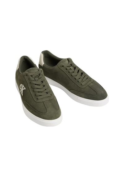 Calvin Klein Low Prof Cupsole Su, 0ıa, 41 Haki Erkek Spor Ayakkabı & Sneaker Yeşil