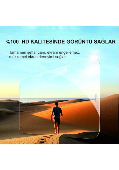 Apple Uyumlu   iPhone 16 Pro Max Hayalet Ekran Koruyucu Ultra İnce Şeffaf, Anti Çizik & Darbeye Dayanıklı