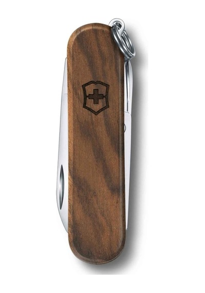 Victorinox 0.6223.61 Classic Sd Wood Kamp Çakı, Ceviz Ağacı Kahverengi