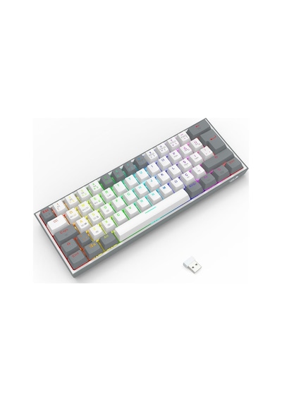 Redragon K616 Fizz Pro Rgb Red Switch 2.4ghz Kablosuz Klavye