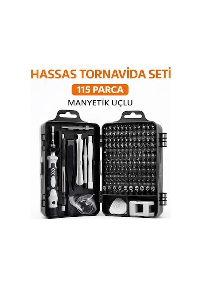 River World Tornavida Seti Hassas Manyetik Uçlu 115 Parça 50345717