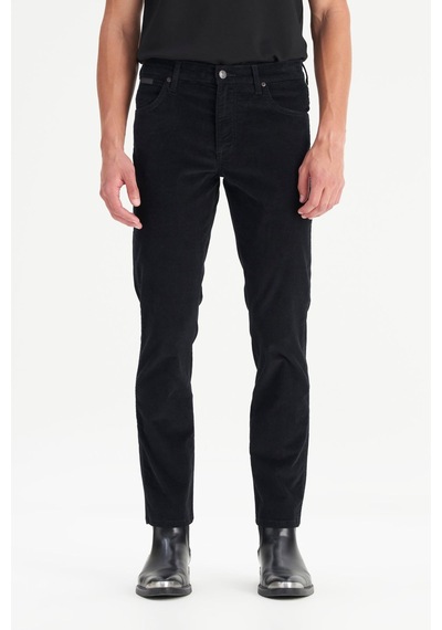 Wrangler Erkek Texas Slim Kadife Pantolon Mw12sec100 Siyah